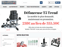 Tablet Screenshot of outillagetrend.com